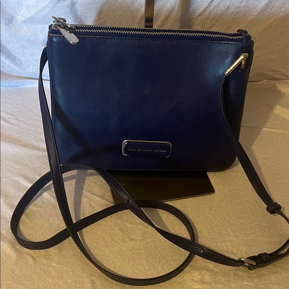 Marc Jacobs Handbags - Marc Jacobs Deep Blue Crossbody Bag
